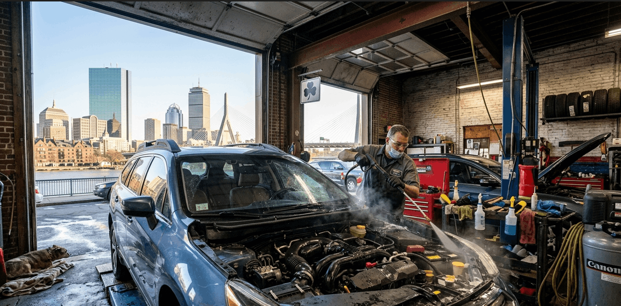engine washing massachusetts